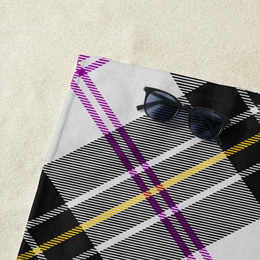 Clan MacPherson Dress Tartan Beach Handtuch (Beispiel)
