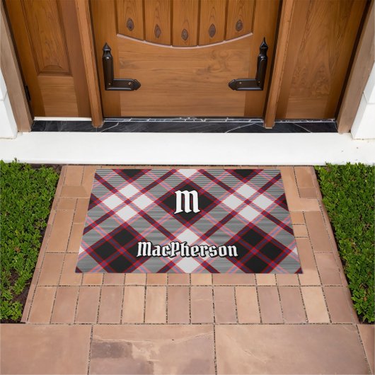 Clan MacPherson Dress Tartan Doormat Fußmatte (Außenbereich)
