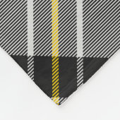 Clan MacPherson Dress Tartan Fleece Blanket (Ecke)