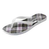 Clan MacPherson Dress Tartan Flip Flops Badesandalen (Schrägansicht)