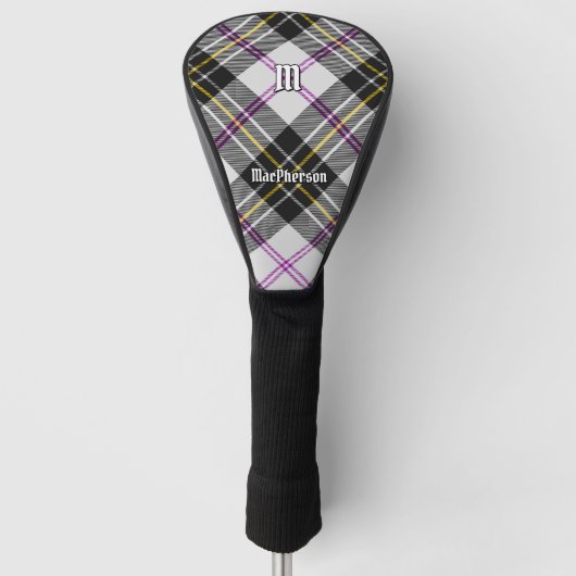 Clan MacPherson Dress Tartan Golf Head Cover Golf Headcover (Vorderseite)