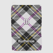 Clan MacPherson Dress Tartan Golf Towel Golfhandtuch (Vorderseite)