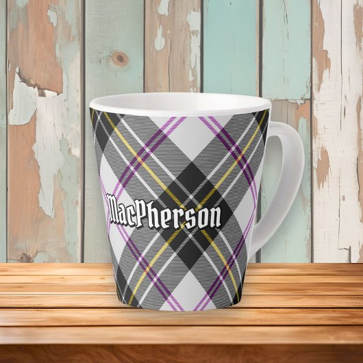 Clan MacPherson Dress Tartan Latte Tasse