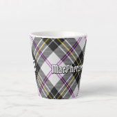 Clan MacPherson Dress Tartan Latte Tasse (Vorderseite)