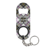 Clan MacPherson Dress Tartan Mini Flaschenöffner (Rückseite)