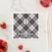 Clan MacPherson Dress Tartan Napkins Serviette (Beispiel)
