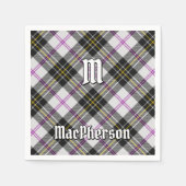 Clan MacPherson Dress Tartan Napkins Serviette (Vorderseite)
