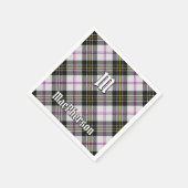 Clan MacPherson Dress Tartan Napkins Serviette (Ecke)