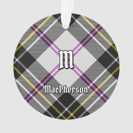 Clan MacPherson Dress Tartan Ornament (Vorderseite)