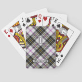Clan MacPherson Dress Tartan Spielkarten (Rückseite)