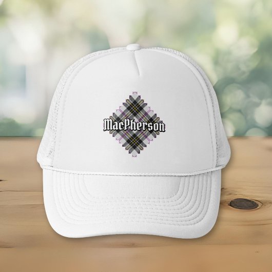 Clan MacPherson Dress Tartan Trucker Hat Truckerkappe