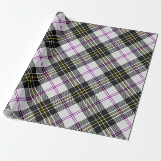 Clan MacPherson Dress Tartan Wrapping Paper Geschenkpapier (Ungerollt)