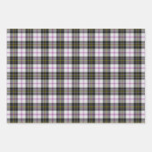 Clan MacPherson Dress Tartan Wrapping Paper Sheets Geschenkpapier Set (Vorderseite)
