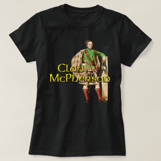Clan MacPherson Highland Games 2 T-Shirt (Design vorne)