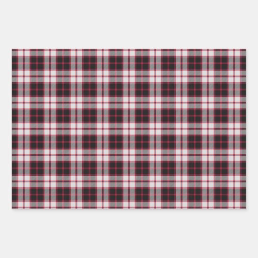 Clan MacPherson Hunting Tartan Geschenkpapier Set (Vorderseite)