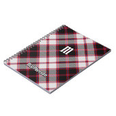 Clan MacPherson Hunting Tartan Notebook Notizblock (Linke Seite)
