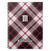 Clan MacPherson Hunting Tartan Notebook Notizblock (Vorderseite)
