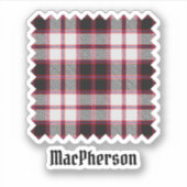 Clan MacPherson Hunting Tartan Sticker (Vorderseite)