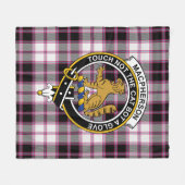Clan MacPherson Jagd Modern Tartan Kariert Fleecedecke (Vorderseite (Horizontal))
