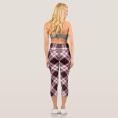 Clan MacPherson Jagd Tartan Capri Leggings (Rückseite)