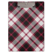 Clan MacPherson Jagd Tartan Clipboard Klemmbrett (Vorderseite)
