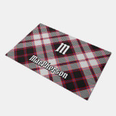 Clan MacPherson Jagd Tartan Doormat Fußmatte (Schrägansicht)