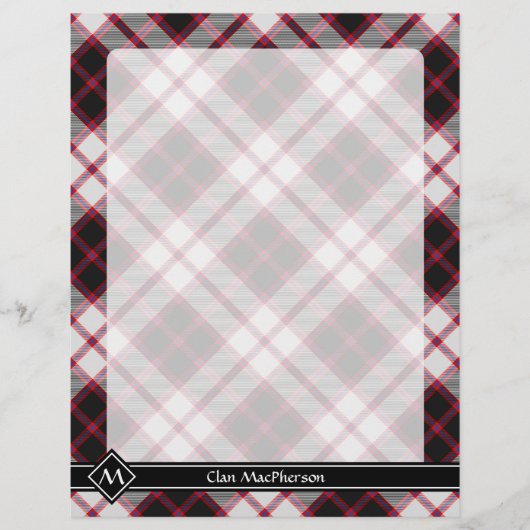Clan MacPherson Jagd Tartan Flyer (Vorne)