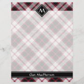 Clan MacPherson Jagd Tartan Flyer (Hinten)