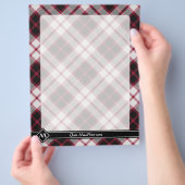 Clan MacPherson Jagd Tartan Flyer (Hand)