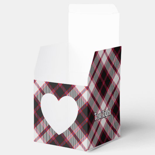 Clan MacPherson Jagd Tartan Gefallen Box Geschenkschachtel (Geöffnet)