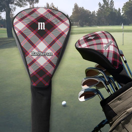 Clan MacPherson Jagd Tartan Golf Head Cover Headcover