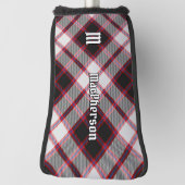 Clan MacPherson Jagd Tartan Golf Head Cover Headcover (Rotieren 90)