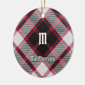 Clan MacPherson Jagd Tartan Keramik Ornament (Links)