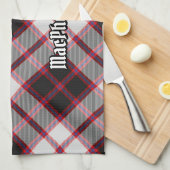Clan MacPherson Jagd Tartan Küchen Handtuch (Viertel Falte)