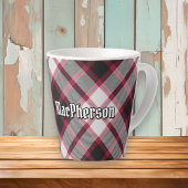 Clan MacPherson Jagd Tartan Latte Tasse