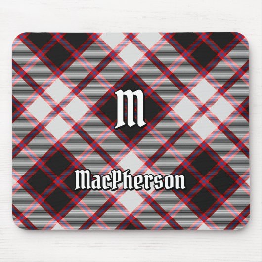 Clan MacPherson Jagd Tartan Mouse Pad Mousepad (Vorne)
