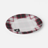 Clan MacPherson Jagd Tartan Paper Teller (Schrägansicht)