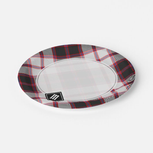 Clan MacPherson Jagd Tartan Paper Teller (Schrägansicht)