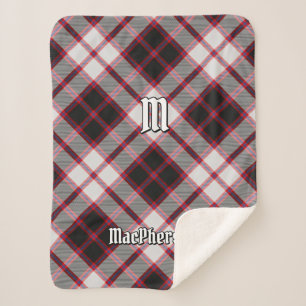 Clan MacPherson Jagd Tartan Sherpa Blanket Sherpadecke