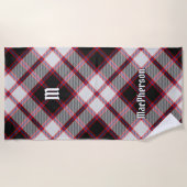 Clan MacPherson Jagd Tartan Strandtuch (Vorderseite)