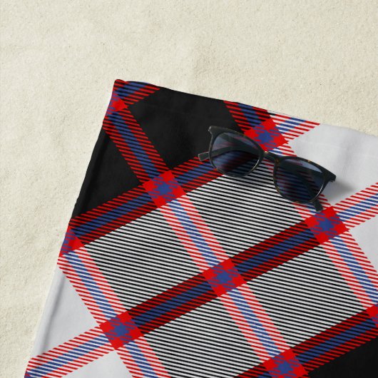 Clan MacPherson Jagd Tartan Strandtuch (Beispiel)