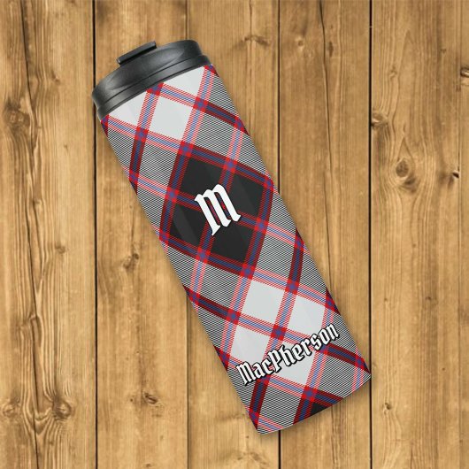 Clan MacPherson Jagd Tartan Thermal Tumbler Thermosbecher