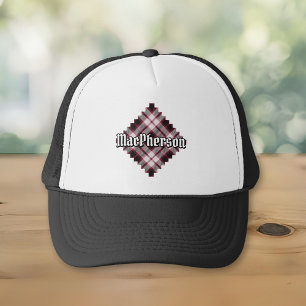 Clan MacPherson Jagd Tartan Trucker Hat Truckerkappe