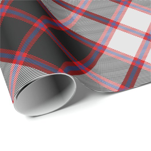Clan MacPherson Jagd Tartan Wrapping Paper Geschenkpapier (Rolleneckpunkt)