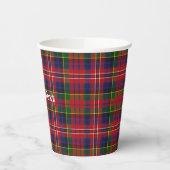 Clan MacPherson Kariert Custom Pappbecher (Links)