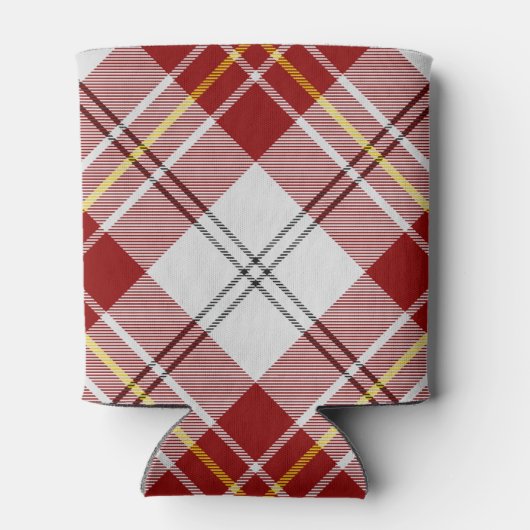 Clan MacPherson Red Dress Tartan Can Cooler Dosenkühler (Rückseite)