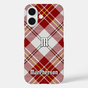 Clan MacPherson Red Dress Tartan iPhone 16 Hülle