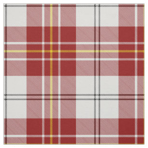 Clan MacPherson Red Dress Tartan Fabric Stoff