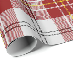 Clan MacPherson Red Dress Tartan Geschenkpapier