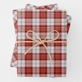 Clan MacPherson Red Dress Tartan Geschenkpapier Set (Beispiel)